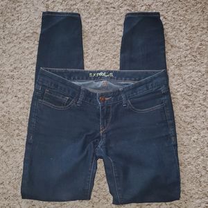 Express Low Rise Skinny Jeans